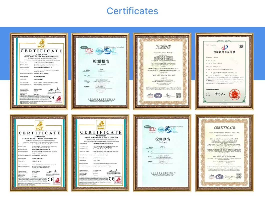 Quality Certificates