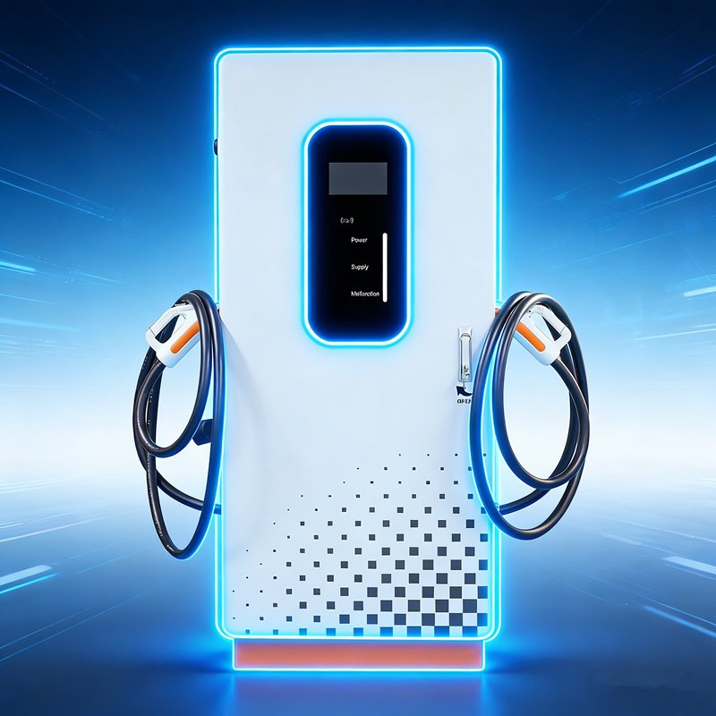 Sinrayk064 80kw a New Type of Weatherproof DC Fast Charging Station for Commercial Workplaces, Factory Original, Full Form and Size