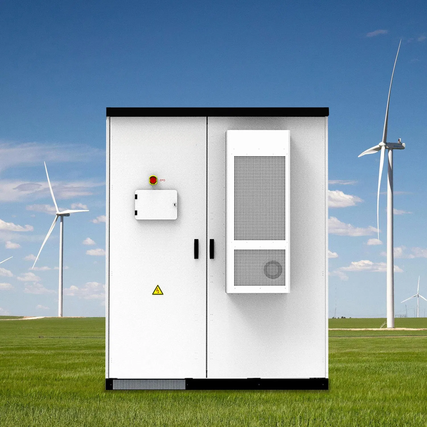 Cabinet Energy Storage System 100kwh to 500kwh Floor Mounted Outdoor Telecom Battery Cabinet with Built-in BMS IP55 Certified LiFePO4 Battery Storage Cabinet