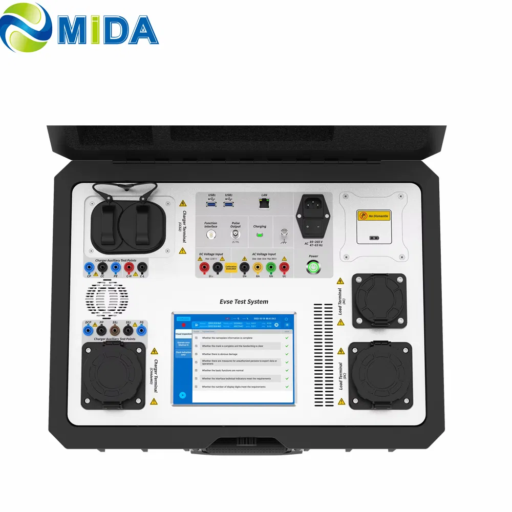 DC Charge Station Tester Parameter