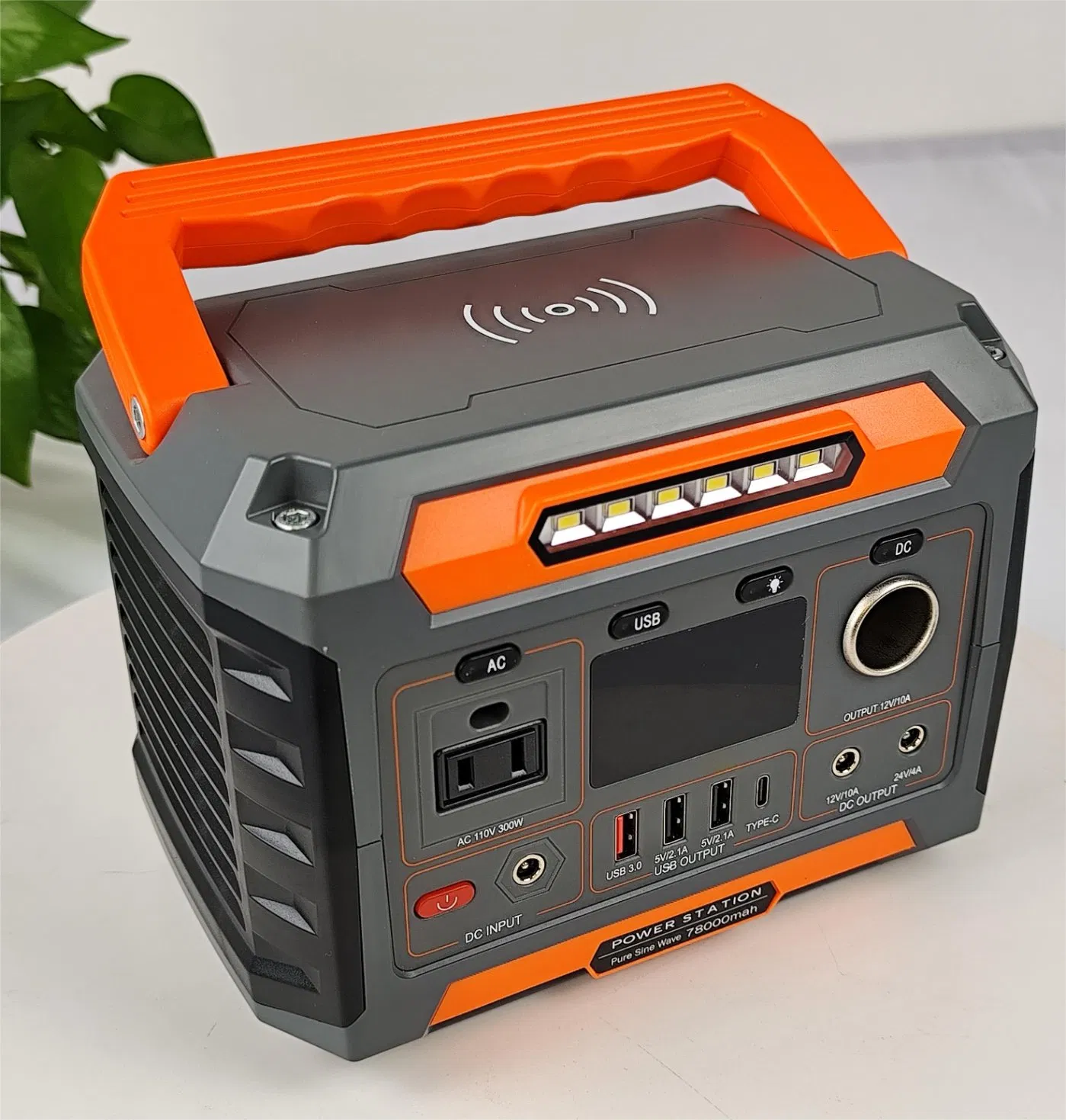 300 W Solar System Energy Storage Battery Outdoor Camping Fast Charging Portable Portable Solar