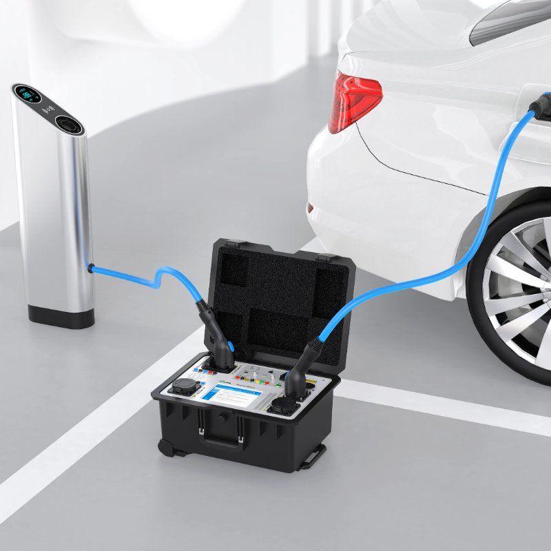 TK4830 Portable EV Charger Testing Device for AC and DC Stations