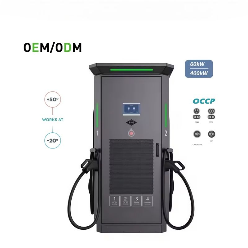 Hot 240kw Charger Floor Standing DC Level3 Electric Car EV Charging Station