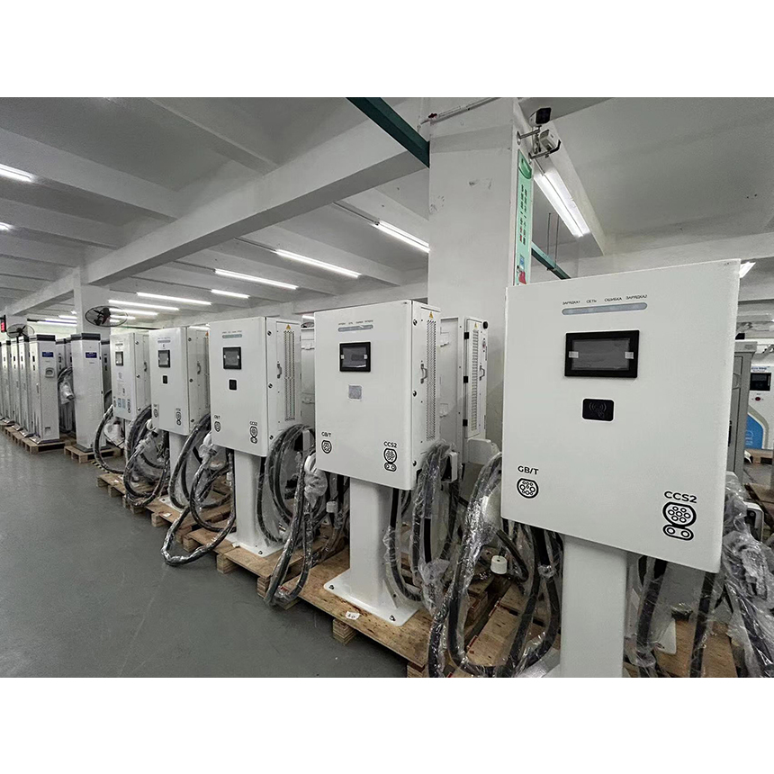 Wall-Mounted 20kw/30kw CCS2 DC EV Charger CCS1 Rapid Level 3 Car Charging Station Vehicle-to-Grid (V2G) Charger