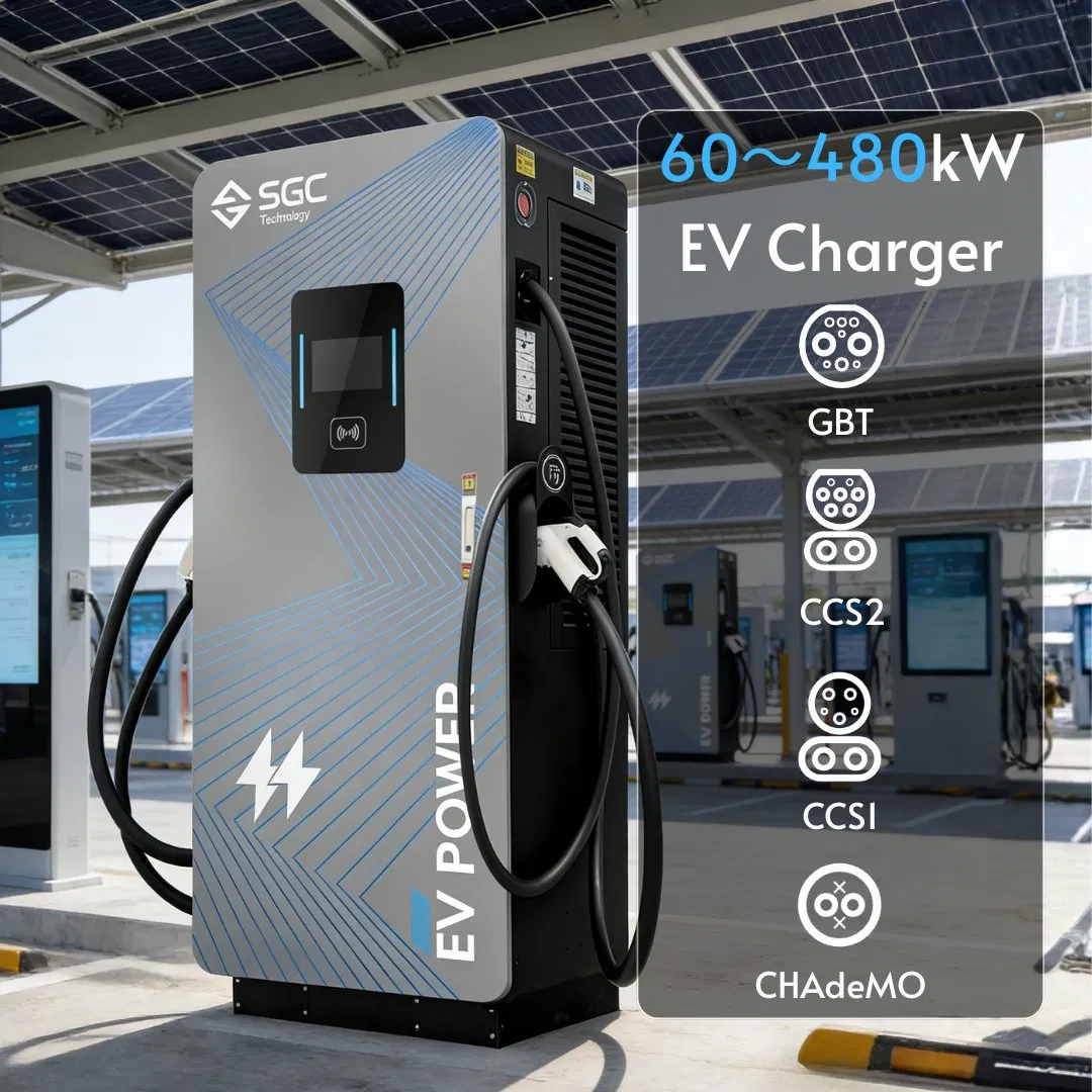 Energy-Saving 3 Phase 80kw DC EV Charging Station for Fleet Operations and Management
