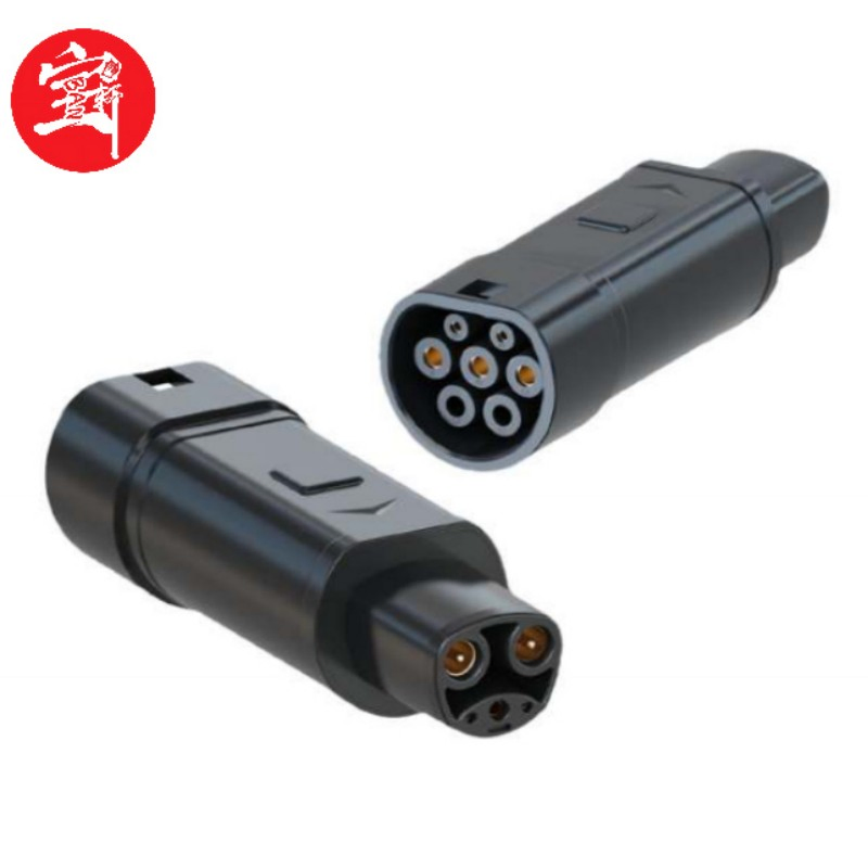 EV Connector Smart GB/T to Tesia Adapter - Auto-Adjust for Tesia's Charging System