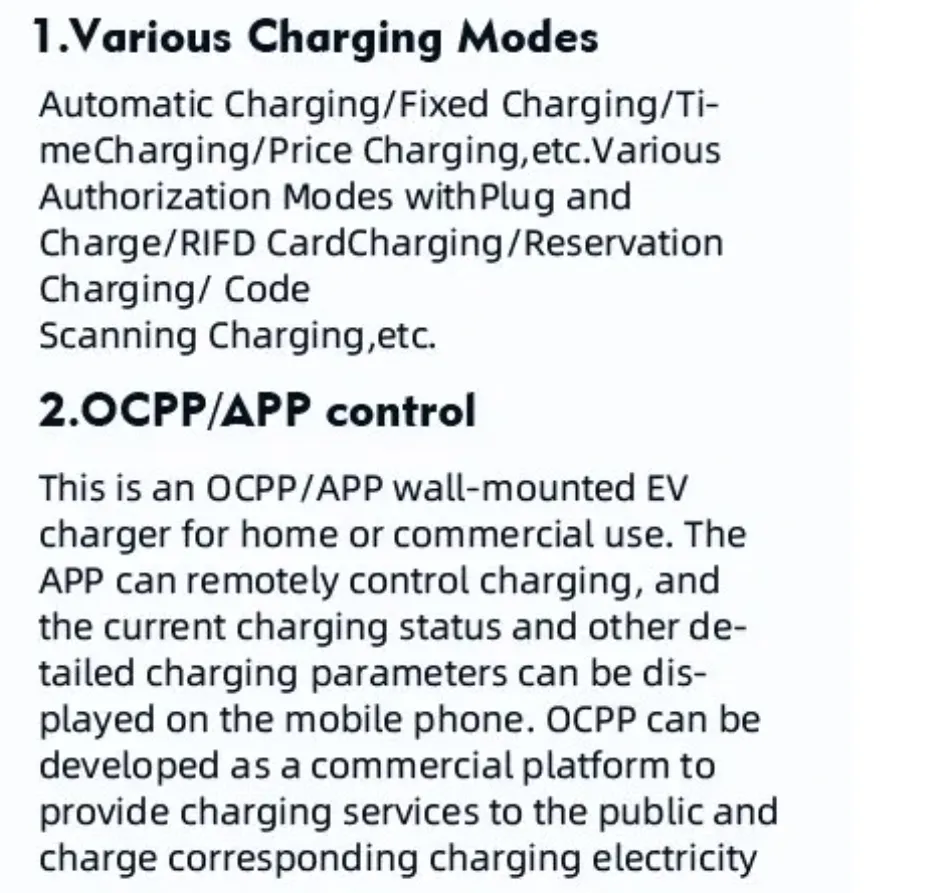 EV Charging Station Module