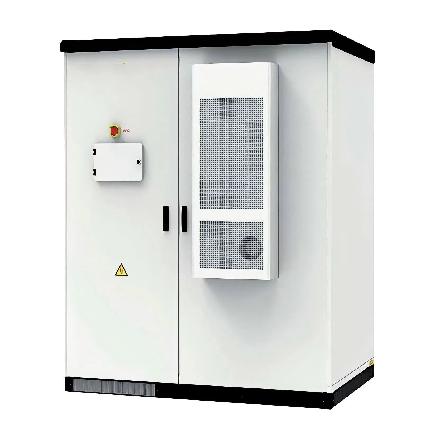 Cabinet Energy Storage System 100kwh to 500kwh Floor Mounted Outdoor Telecom Battery Cabinet with Built-in BMS IP55 Certified LiFePO4 Battery Storage Cabinet