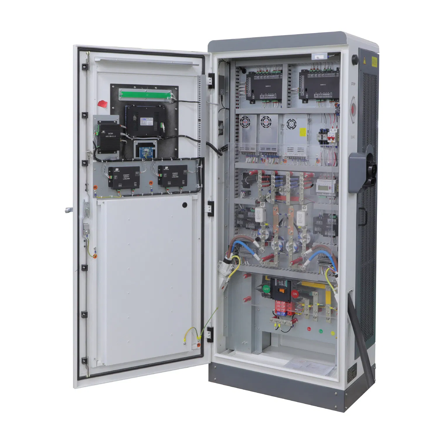 Smart Grid Charging 240kw 120kw 60kw Workplace Car Charging Stations New Condition CCS Dual-Port EV Charger Chademo CCS2 CCS1