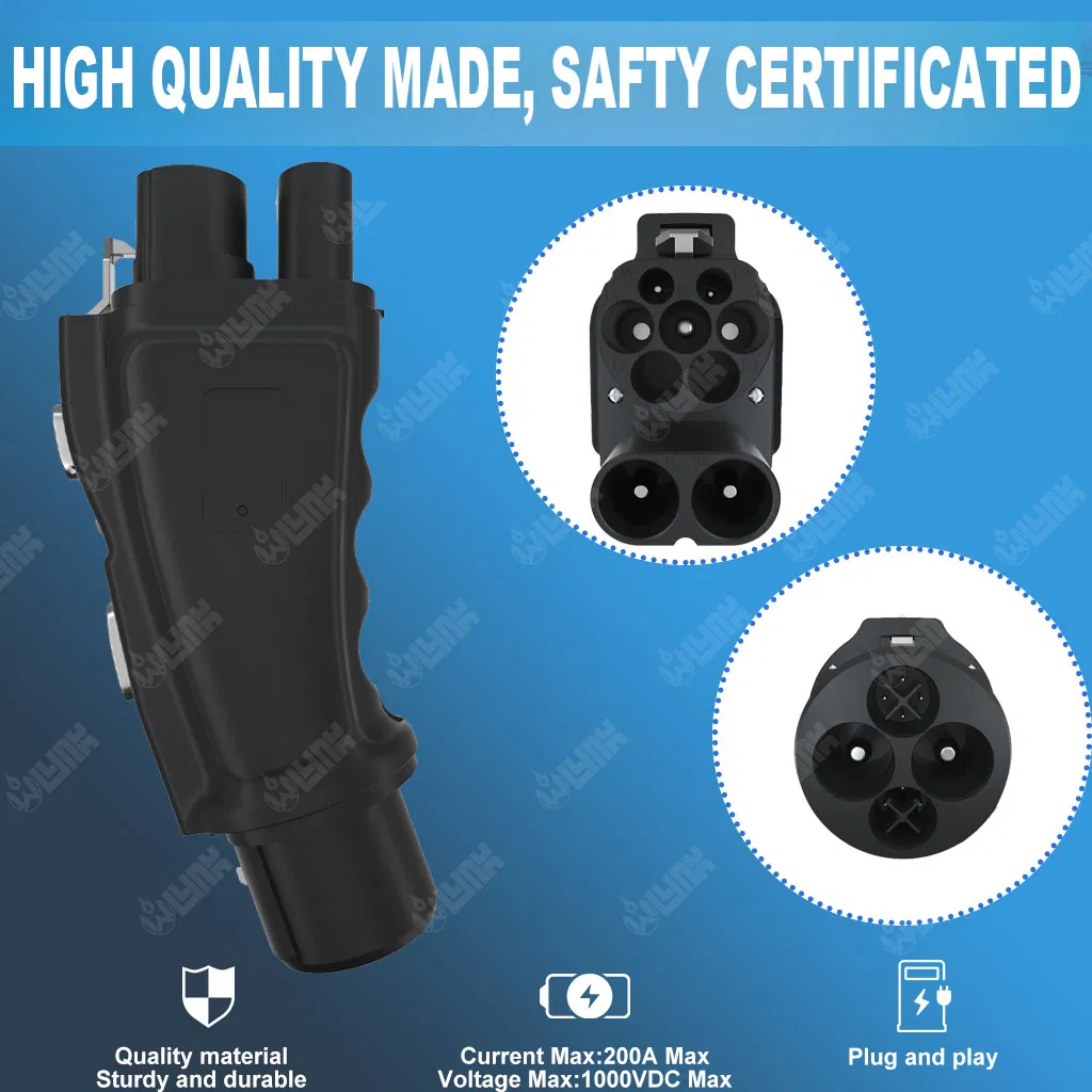 CCS2 to Chademo Adapter Detail 2