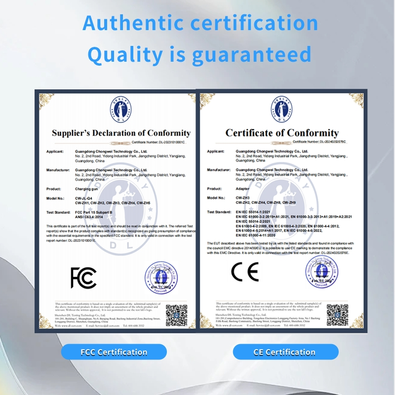 Type2 to Gbt AC EV Charging Adapter for Chinese Electric Vehicles IEC62196 Compatible Evse Connector