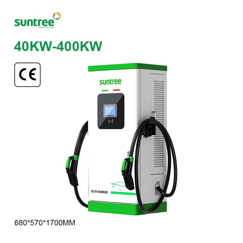 Commercial DC EV Charging Station 80kw 120kw 160kw 200kw with CCS1 CCS2 Gbt Chademo Ocpp1.6 400V Level 3 EV Fast Chargers