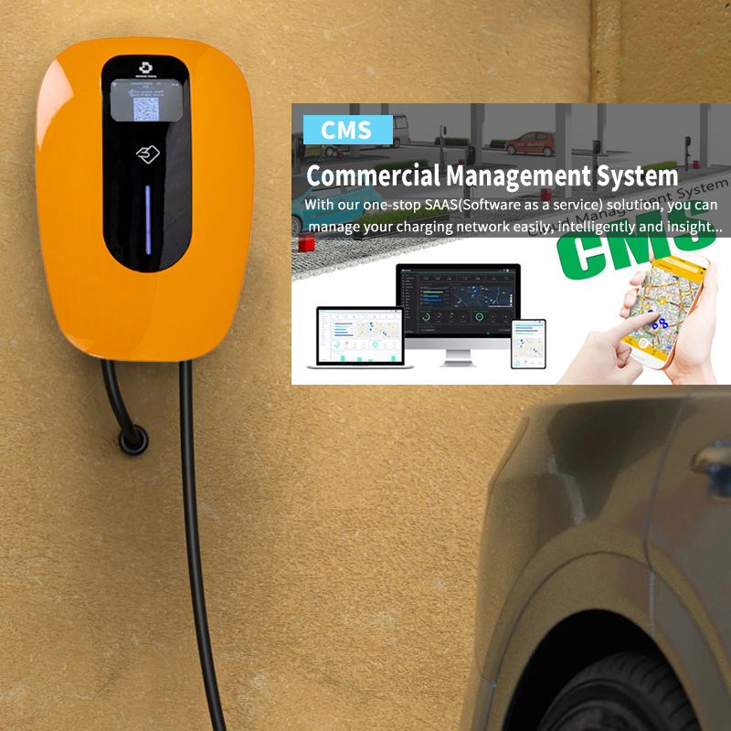 Hot Sale RFID/Wi-Fi/4G/Enthernet CE Approved Charger Level 2 Commercial EV Charging Stations Wallbox
