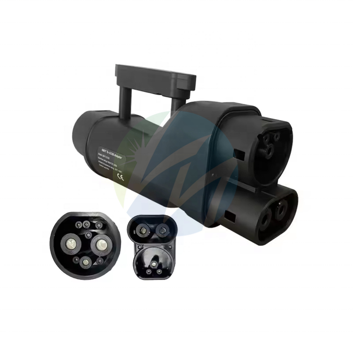 DC Adapter Gbt to CCS2 250A Fast EV Charger Connector 1000V Electric Car Charging Adapter