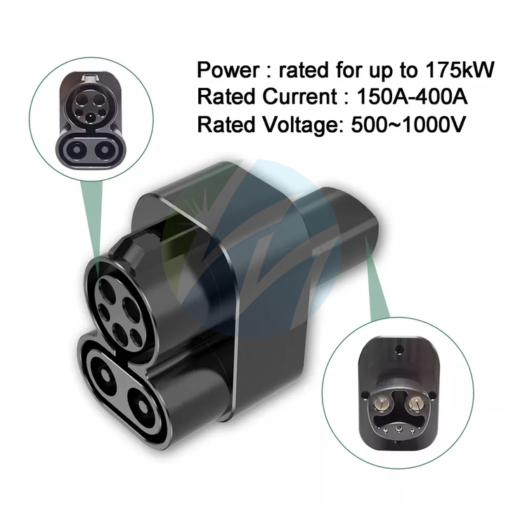 CCS1 to Nacs AC+DC EV Charger Adaptor DC Charger Connector Us Standard CCS1to Telsa Dcac Charging Adapter 250A 1000V