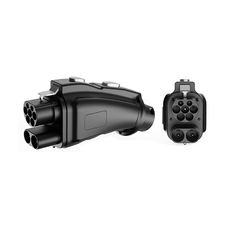 Zhongchongfu CCS2-Gbt Adapter Fast Global Fleet EV Charging Solution with Small Size Robust Electrical Insulation and Easy Handling Cross Standard Efficiency