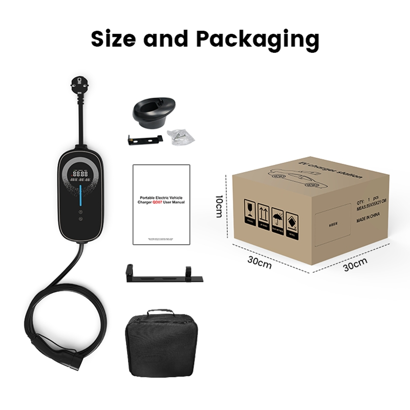 EV Portable Battery 7kw Level 2 for Byd EV Charge APP Share Function Portable Station