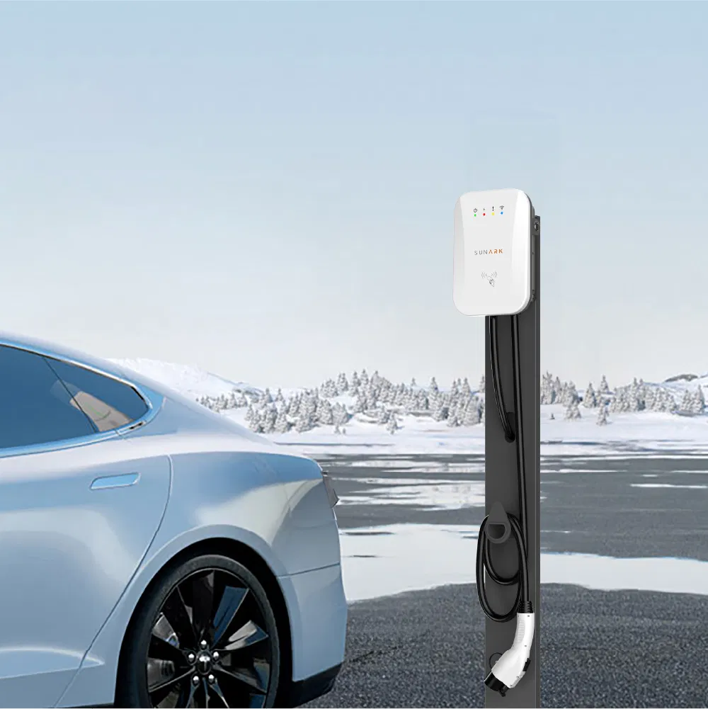 Sunark Wireless Type 2 AC EV Car Charger 7kw 11kw 22kw Wallbox Electric EV AC Fast Charging Station