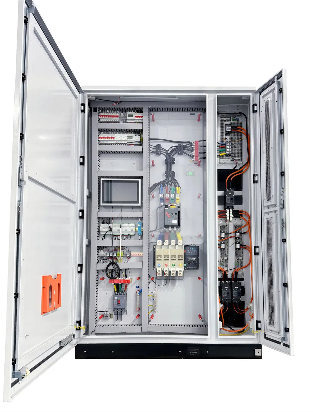 Outdoor Telecom Battery Cabinet Floor Mounted Energy Storage System with 100kwh to 500kwh Capacity and 100kw to 250kw Power Configuration LiFePO4 Battery
