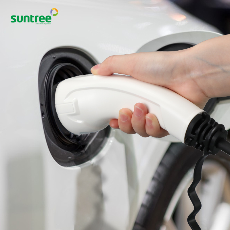 Suntree Mode 3 22kw-32A 3 Phase Type2 EV Charger Level 2 Electric Vehicle Charging Station Diamond Style
