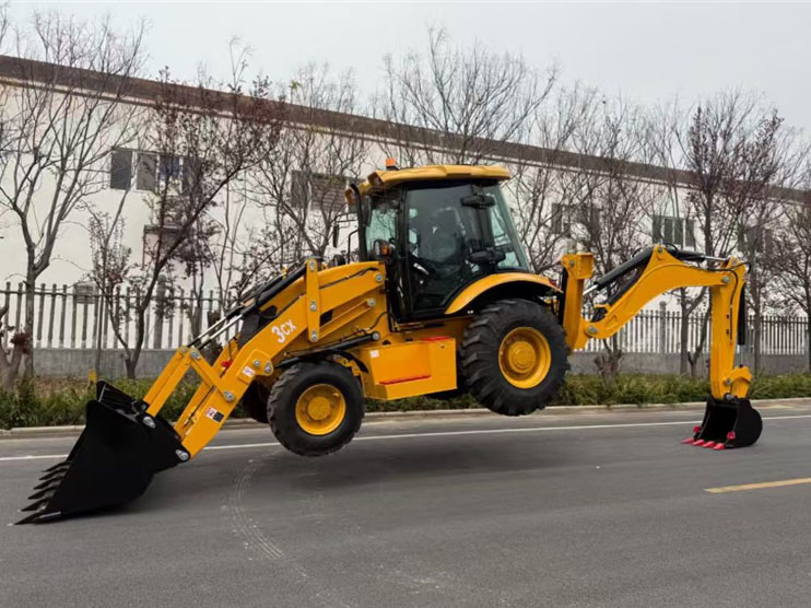 Backhoe loader site photo 3