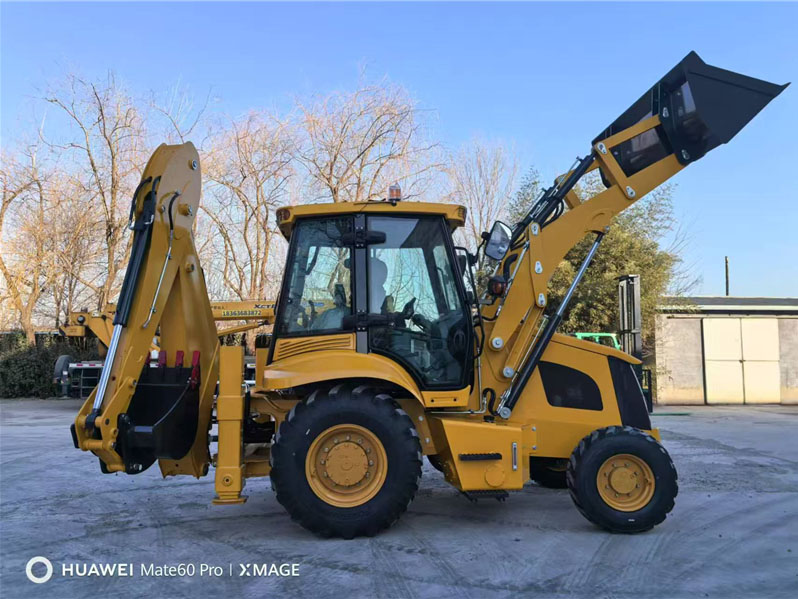 Backhoe loader site photo 6