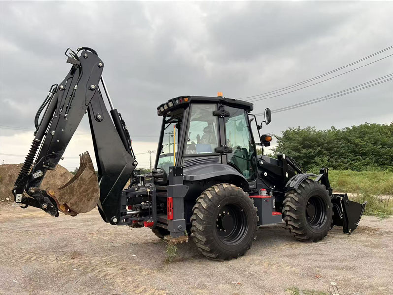 Backhoe loader site photo 5