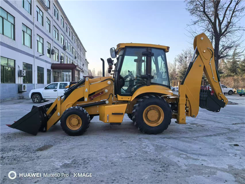 Backhoe loader site photo 2
