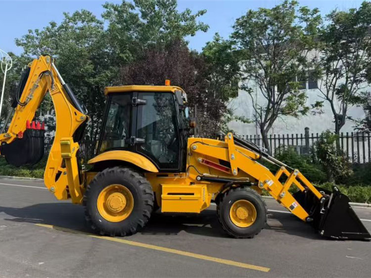 Backhoe loader site photo 4