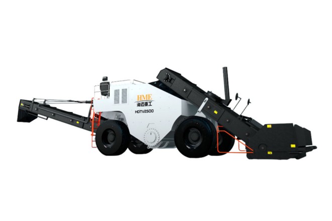 Asphalt Paver Feeder for asphalt road construction by HEM