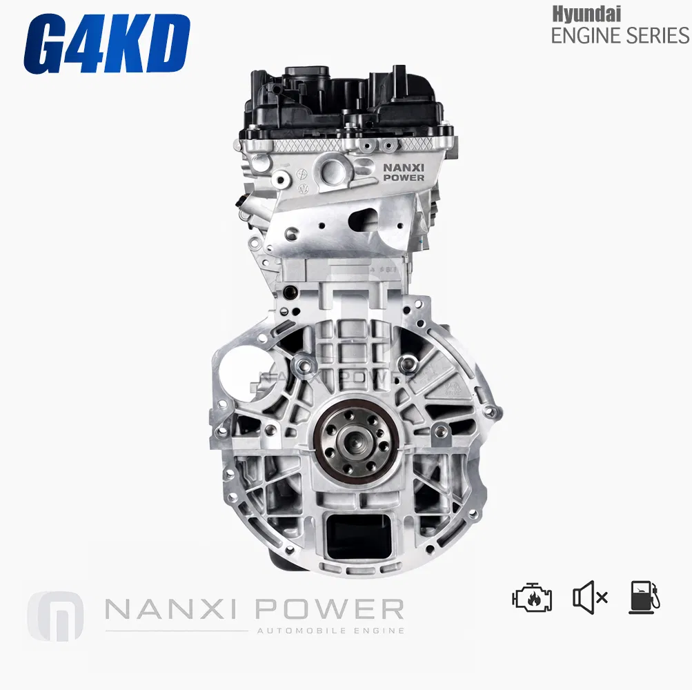 G4kd محرك بنزين ذو صمامات متغيرة 2.0L كتلة طويلة بديلة لهيونداي IX35 محرك سيارة