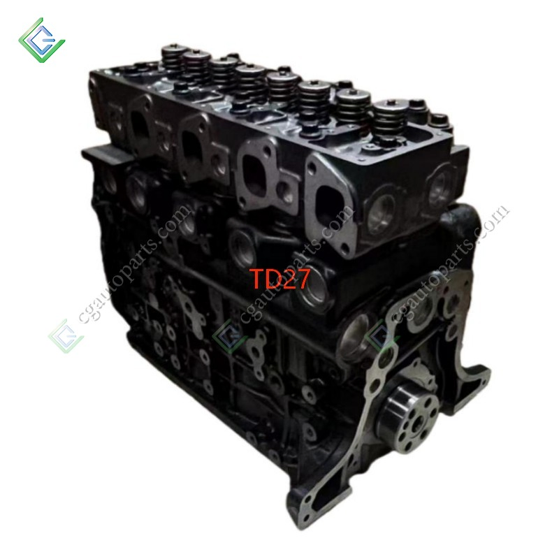 قطع غيار السيارات Td27 Td27D 2.7L L4 مجموعة كتلة المحرك الديزل الجديدة لنيسان بيك أب تيرانو SUV حافلة خفيفة شاحنة خفيفة
