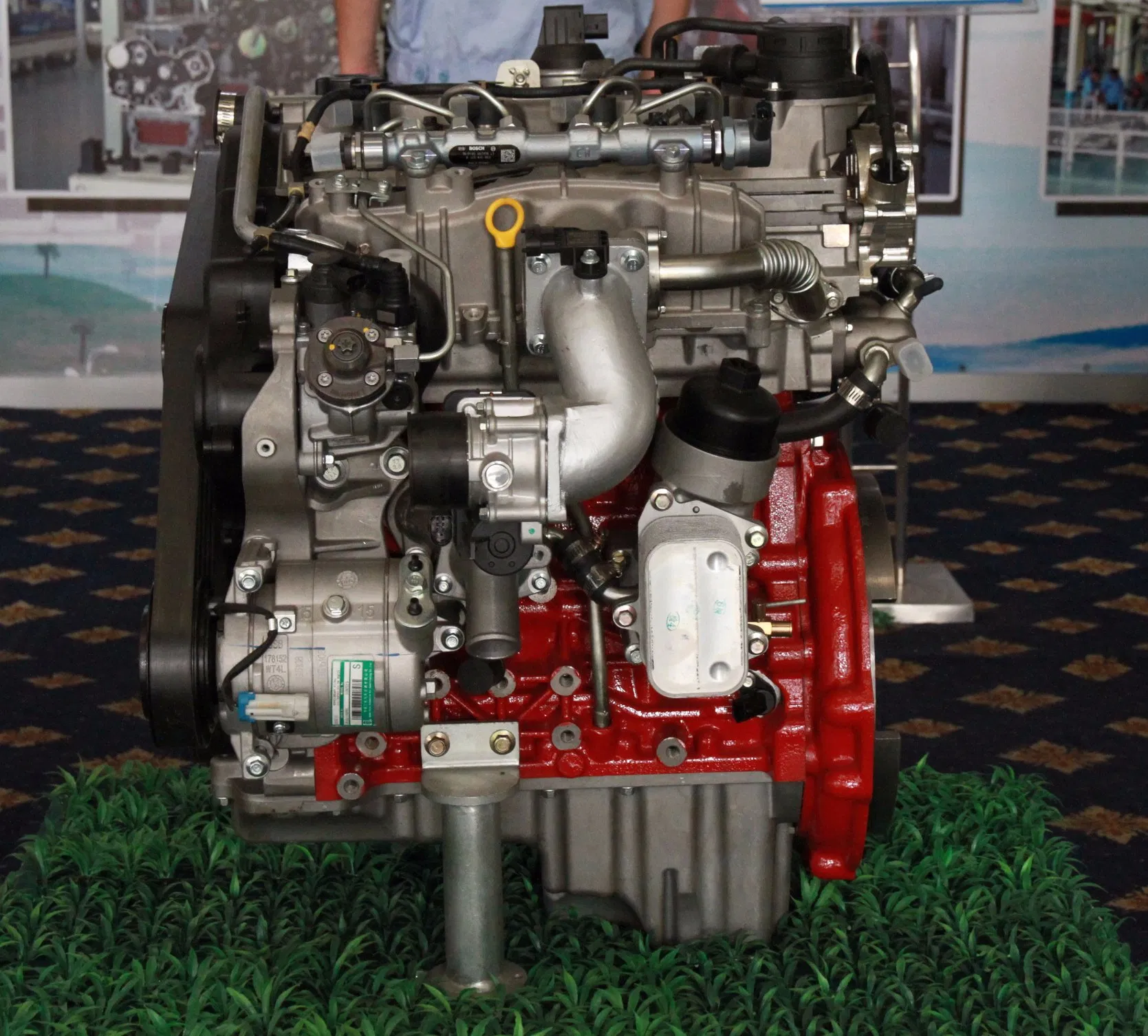 85~135kw/3200~4000rpm محرك ديزل لشاحنة صغيرة، بيك أب وسيارة دفع رباعي وغيرها