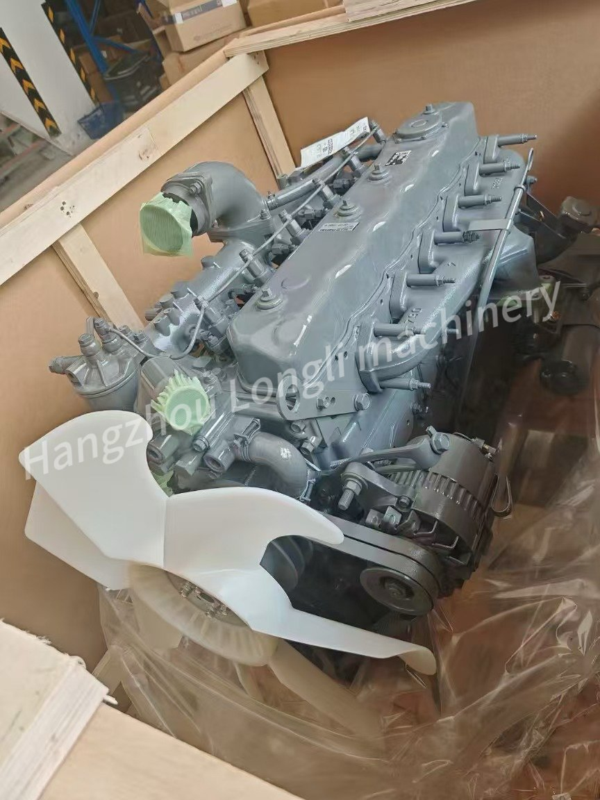 محرك جديد 6bd1 6bg1 مع علبة تروس توربو تجميع كامل لمحركات الديزل اليابانية 6cylinder ماء بارد للبيع