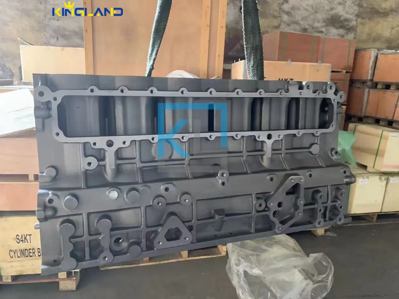 أجزاء محرك الديزل S6K 3066 كتلة الأسطوانة 2128566 1838230 212-8566 183-8230