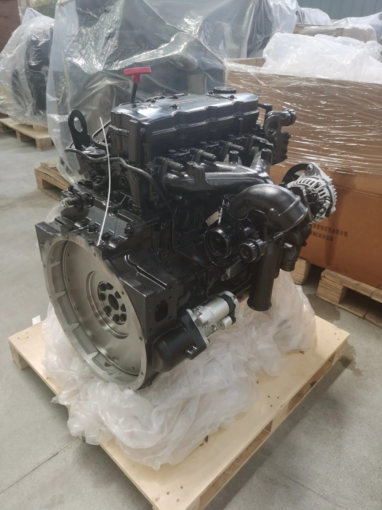 علامة ديسك غير القياسية من الصين 180HP@3000rpm 4 أسطوانة صغيرة محرك ديزل متحكم فيه بواسطة ECM 4.5L محرك توربو لسيارة سباق سريعة