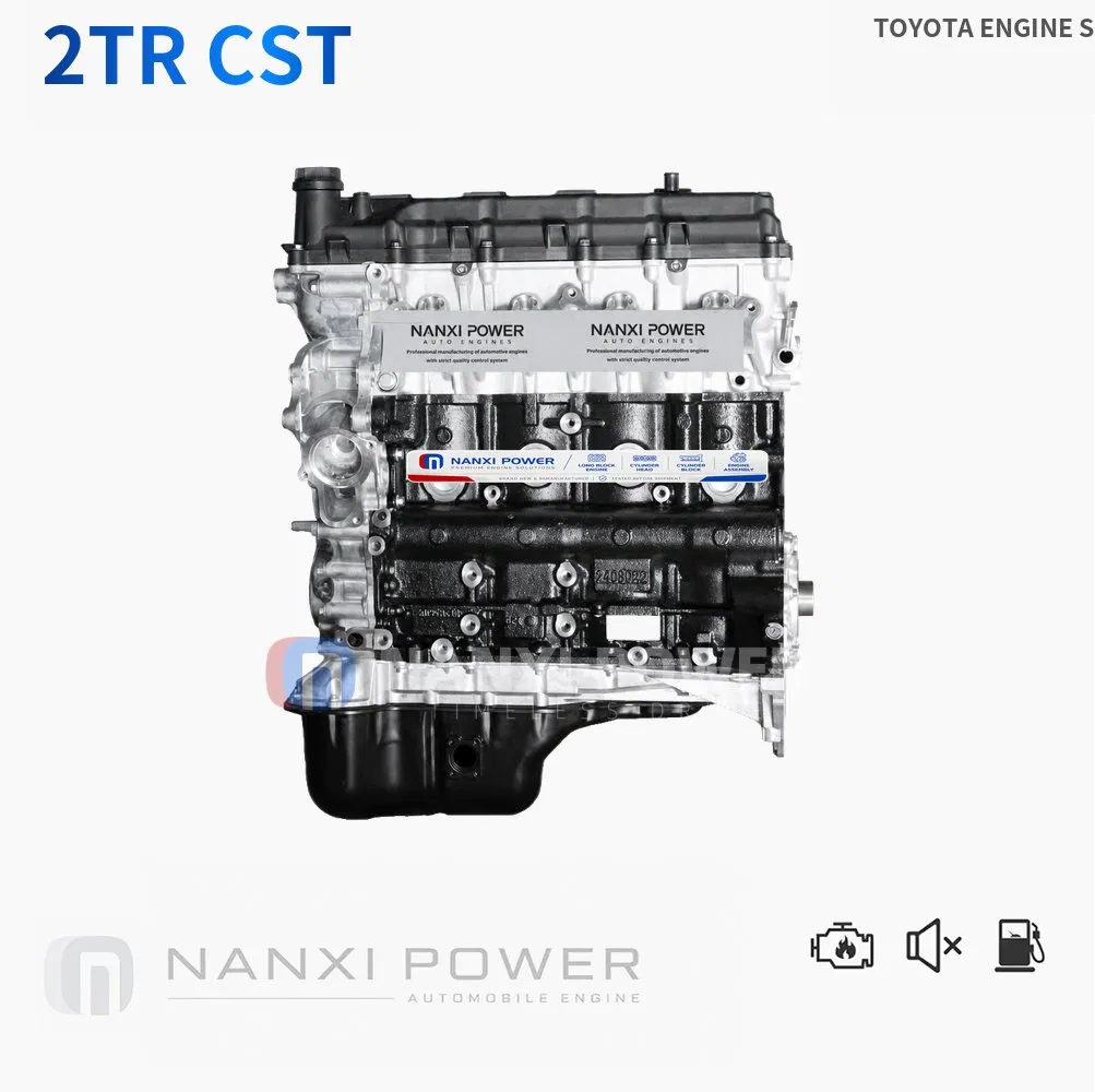 2tr بنزين 2.7L كتلة طويلة بديلة لمحرك سيارة تويوتا كوستر
