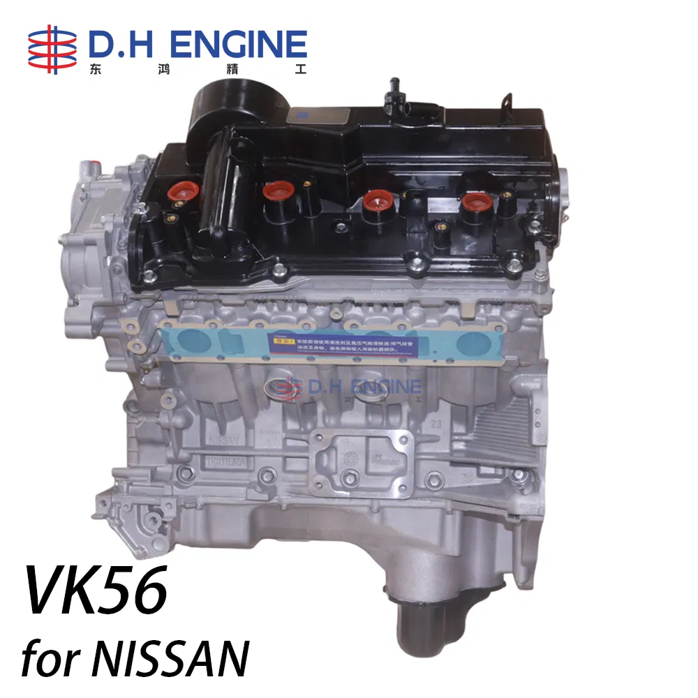 محرك طويل كتلة Vk56 معاد تصنيعه 5.6L V8 لعدة طرازات سيارات لنيسان تيتان Nv2500 Nv3500 إنفينيتي M56 Q70 قطع غيار السيارات