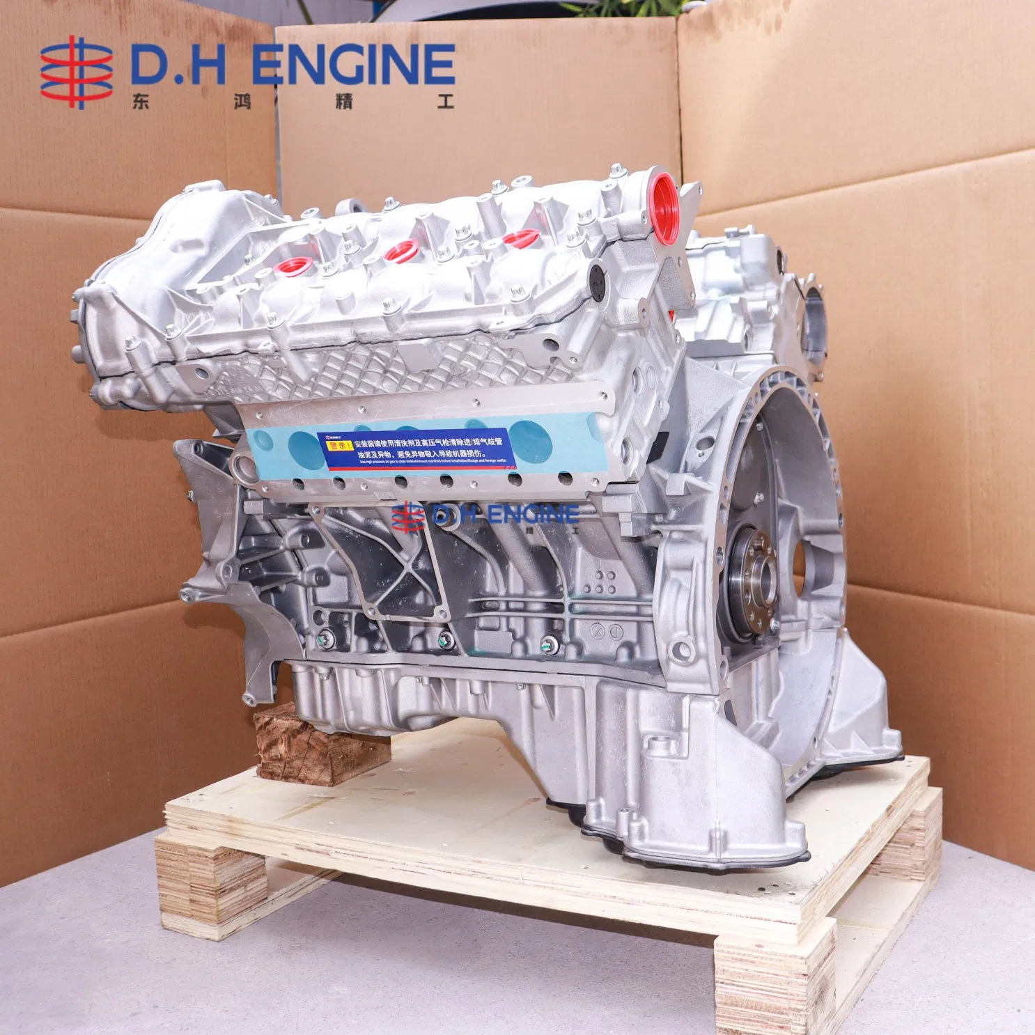 مرسيدس بنز M272 محرك 3.0L V6 كتلة المحرك الطويلة لمحرك السيارة 2996cc البنزين لـ E300 C300 Glk300