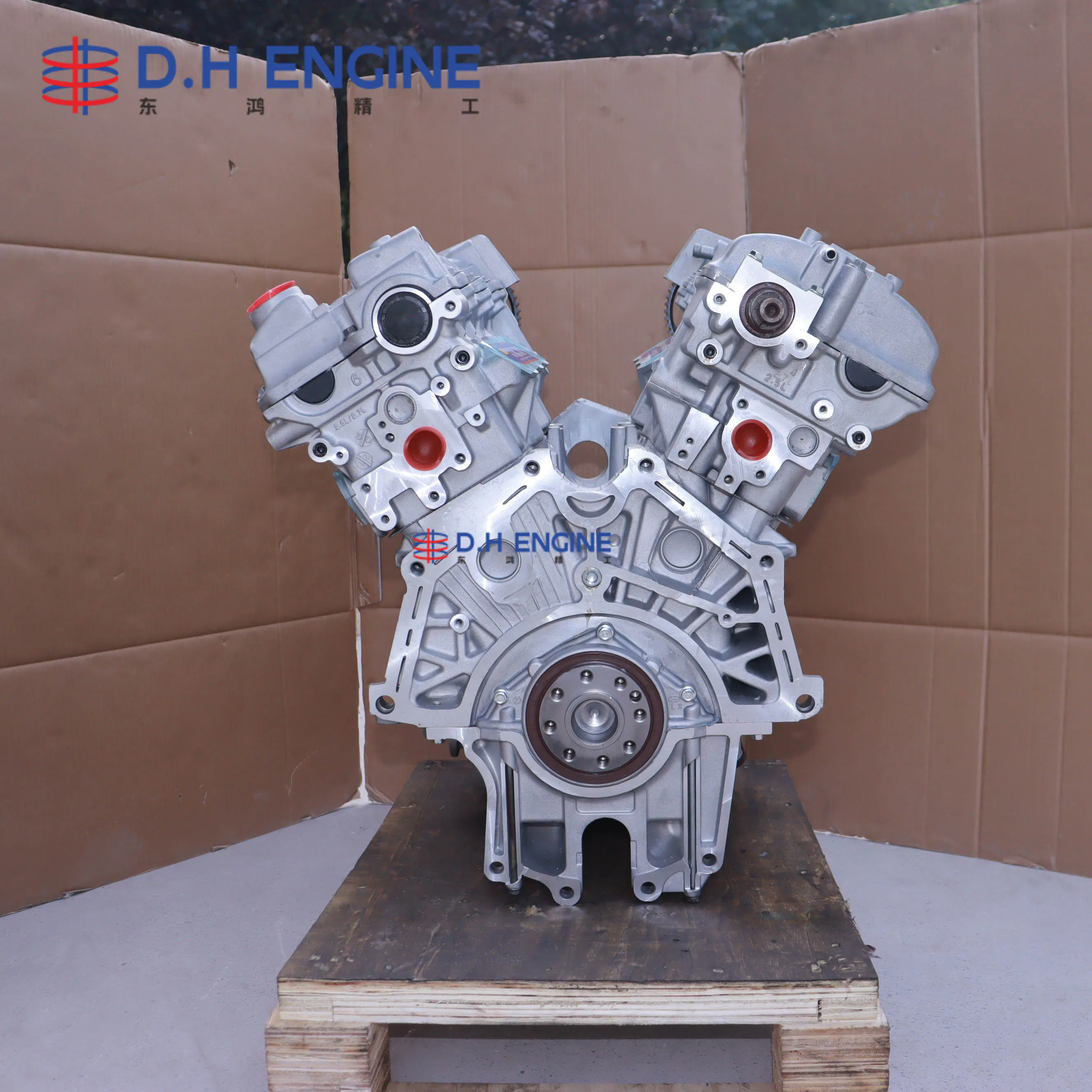 محرك دوار 2.7L بنزين G6ba كتلة طويلة G6ba تجميع المحرك لهيونداي سانتا في سوناتا لكيا ماغنتيس