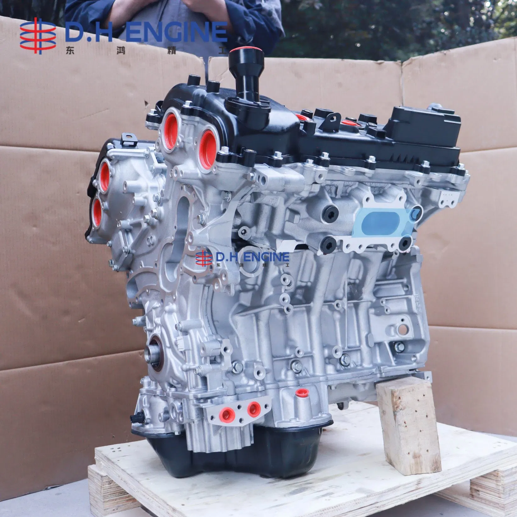 100% تم اختبار 2gr-Fe 3.5L V6 كتلة المحرك الطويلة لسيارة تويوتا سيينا وهايلاندر وكامري لقطع غيار إصلاح واستبدال المحرك