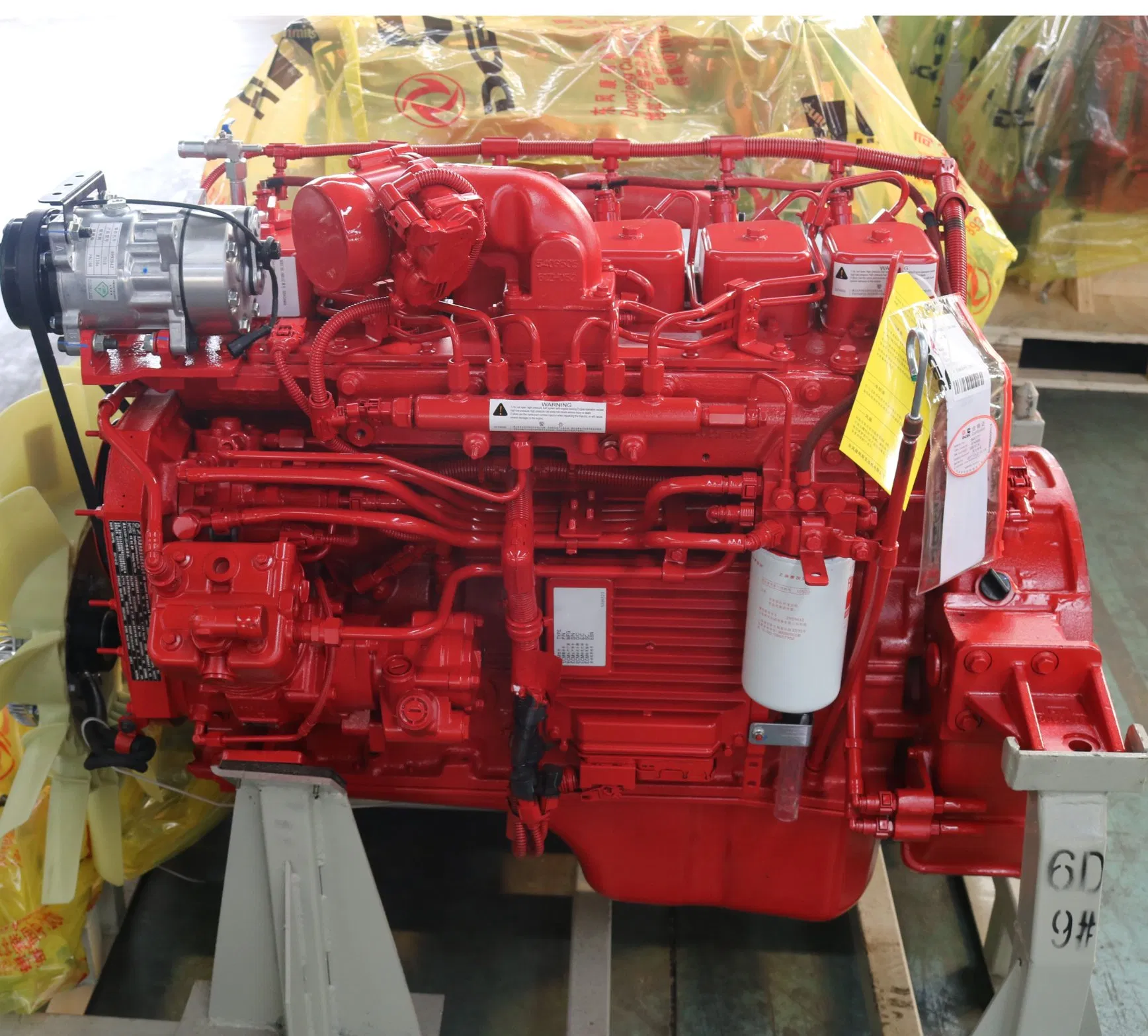 6 أسطوانة 5.9L Isb210 50 مجموعة محرك مركبة تجارية محرك ديزل مرحلة الانبعاثات V لشاحنة دونغفنغ محرك دفع