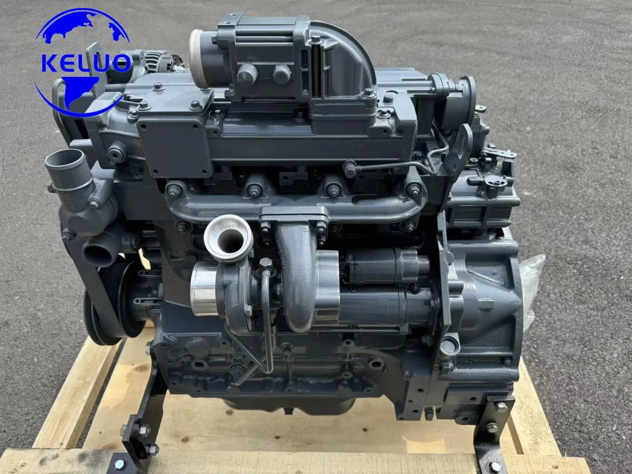 Bf4m2012 محرك ديزل صغير مستعمل 100HP 4 أسطوانة مبردة بالماء لجرار زراعي سيارة