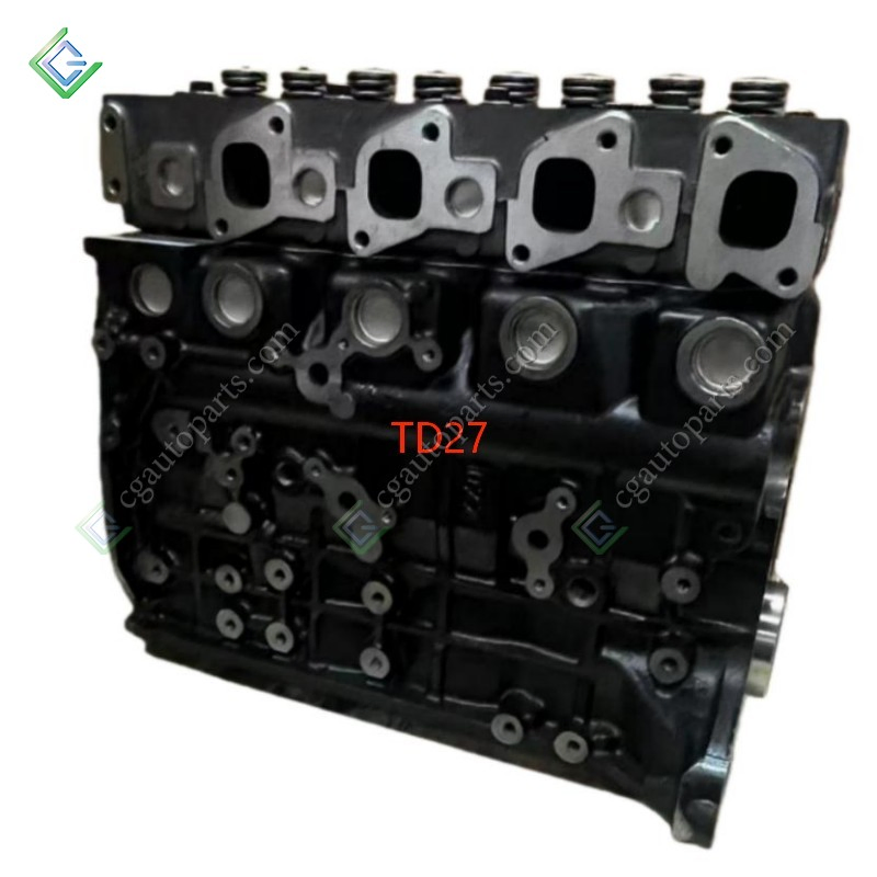 قطع غيار السيارات Td27 Td27D 2.7L L4 مجموعة كتلة المحرك الديزل الجديدة لنيسان بيك أب تيرانو SUV حافلة خفيفة شاحنة خفيفة