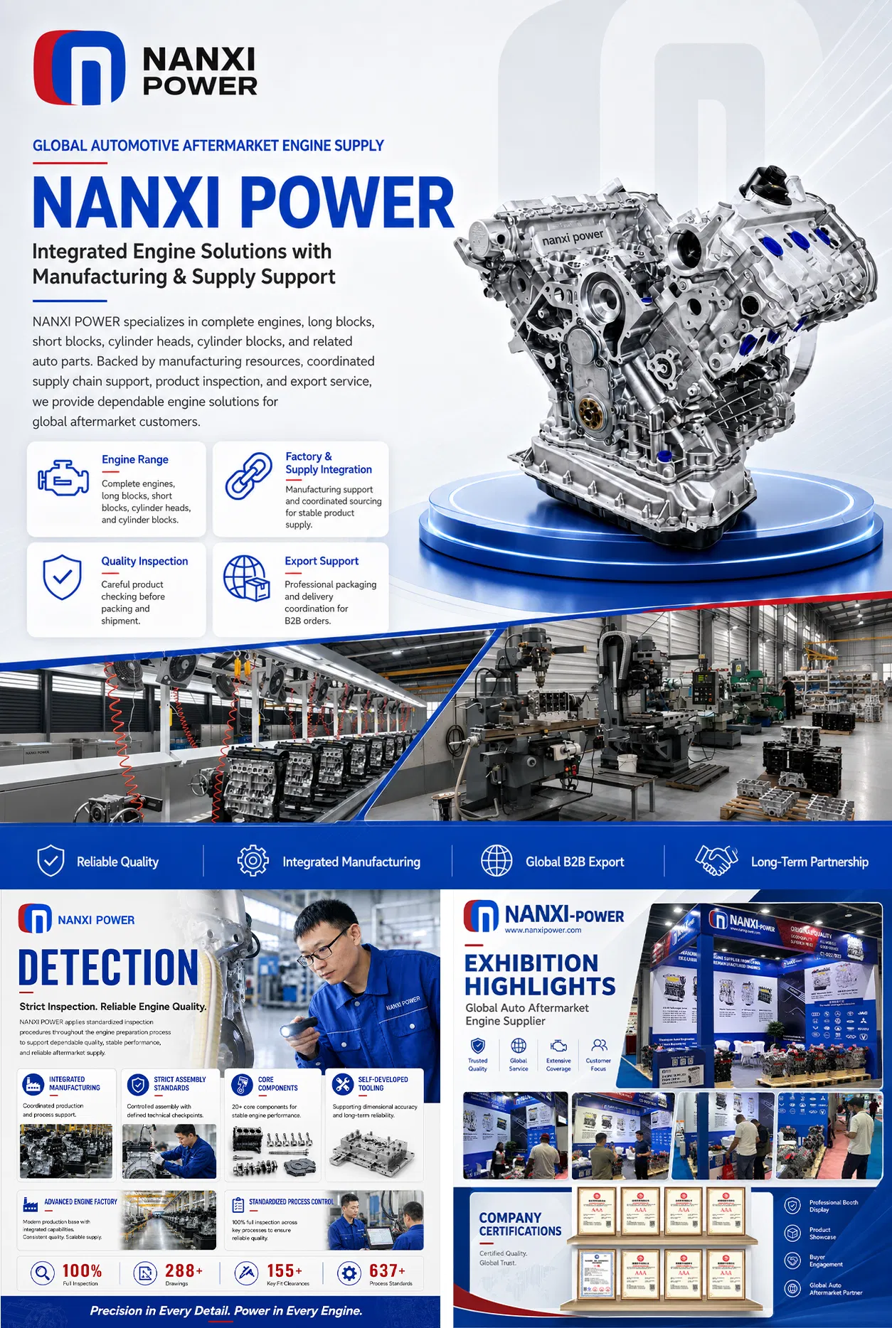 Engine replacement solutions