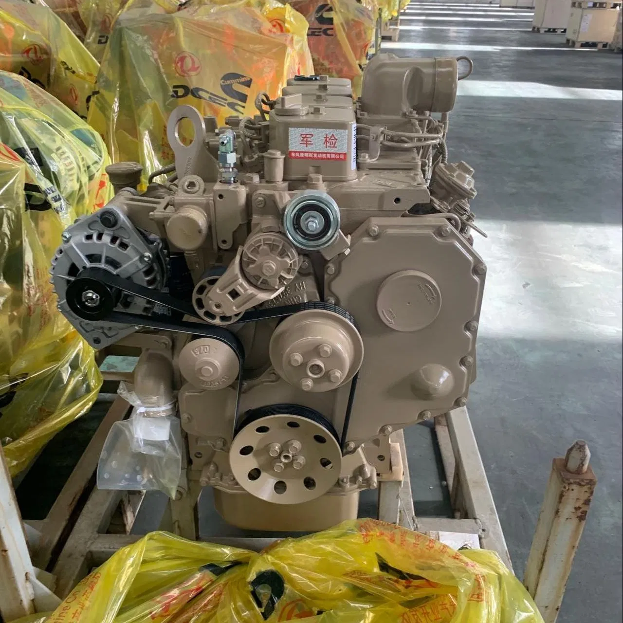 الصين Dcec Eqb3.9 150HP 4 مجموعة محرك ديزل مبرد بالماء للأسطوانة B150 محرك كامل للمركبات الصغيرة سيارة شاحنة بيك أب حافلة جرار مستخدم