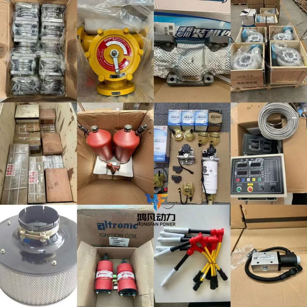 قطع غيار صيانة متوسطة لمحرك جيتشاي تشيدونغ G12V190zlc1 لمكونات مضخة الزيت 223.17.00