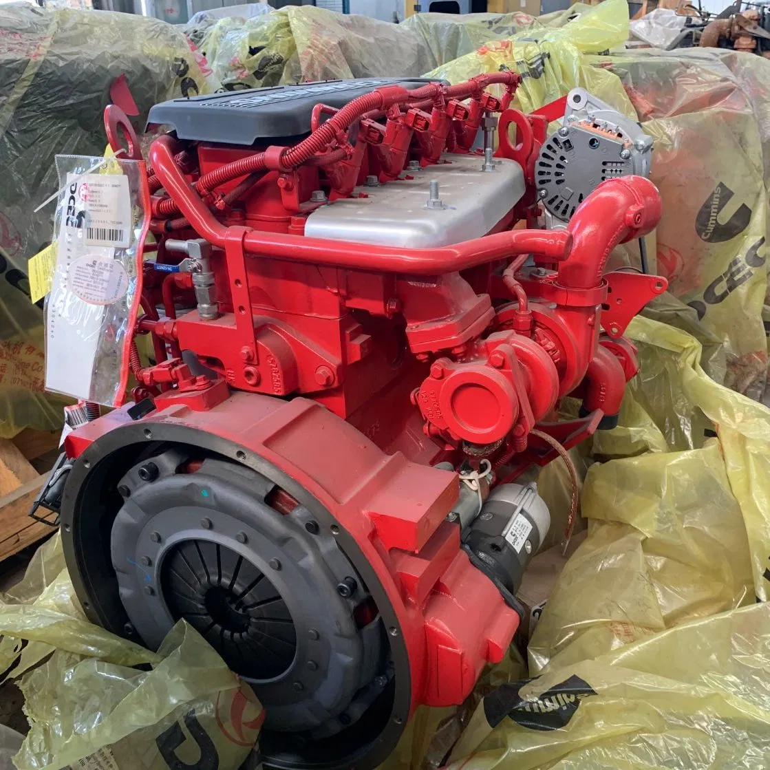 محرك ديزل جديد من الصين دي سي إي سي Isb3.9 125HP لوحة قابض ضاغط الهواء لسيارة بيك أب سباق حافلة صغيرة مستخدمة