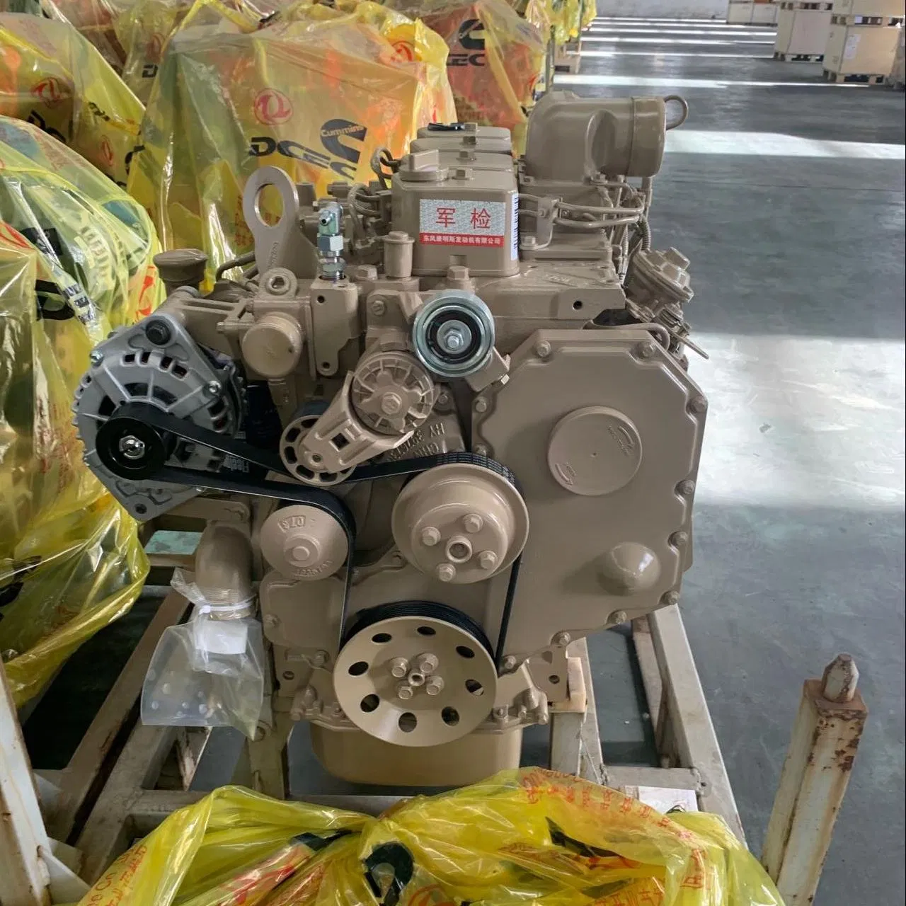 محرك ديزل صغير من ديسك Eqb3.9 125HP 140HP حافلة شاحنة جرار سيارة بيك أب مجموعة محرك ديزل مستعملة