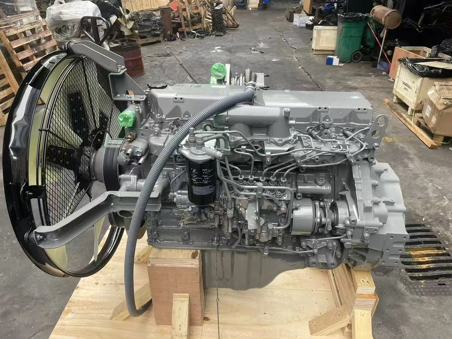 محرك ديزل مزود بشاحن توربيني إيسو زو 6HK1 7.8L للشاحنات الثقيلة
